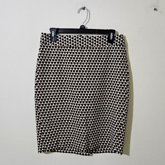 Ann Taylor Polka Dot Pencil Skirt - Picture 1 of 6